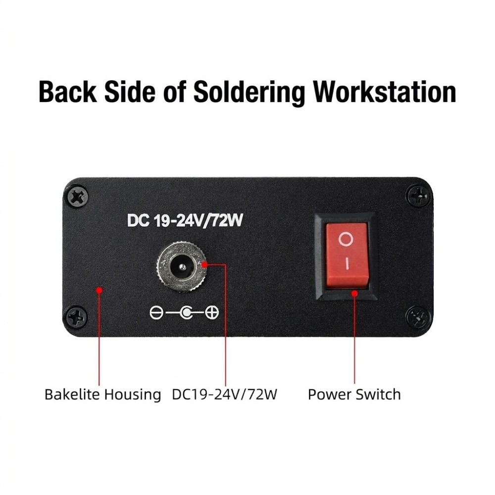 T12 Soldering Station Oled - T12 Soldering Station AC100‑240V OLED Digital