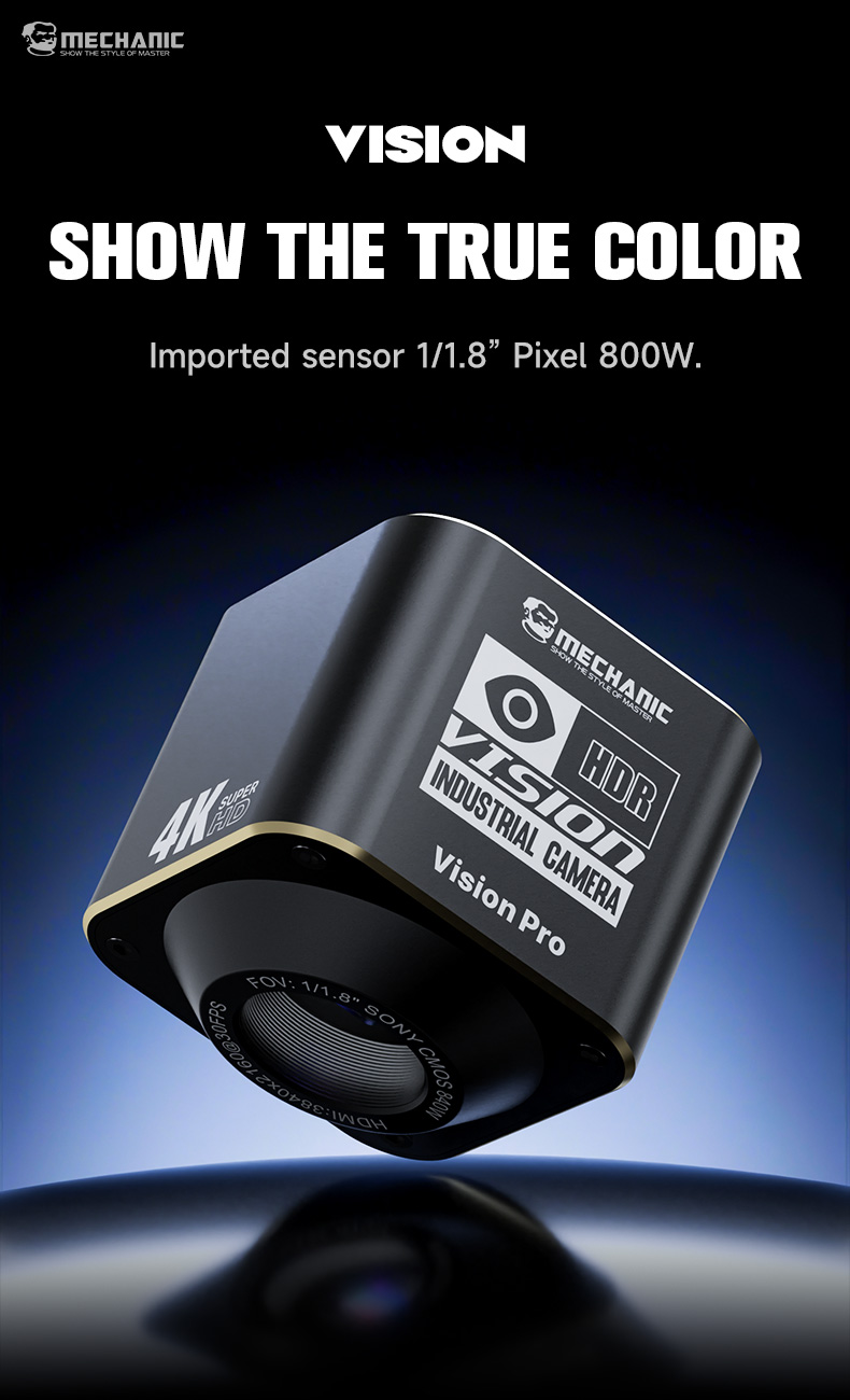 Mechanic Vision Pro IMX678 Son - 4K Microscope Camera Sony Sensor recension och pris