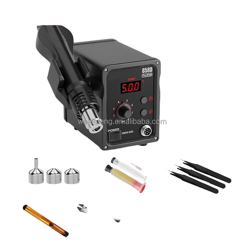 Electric Rework Station with L - 2 In 1 Soldering Rework Station 750W recension och pris