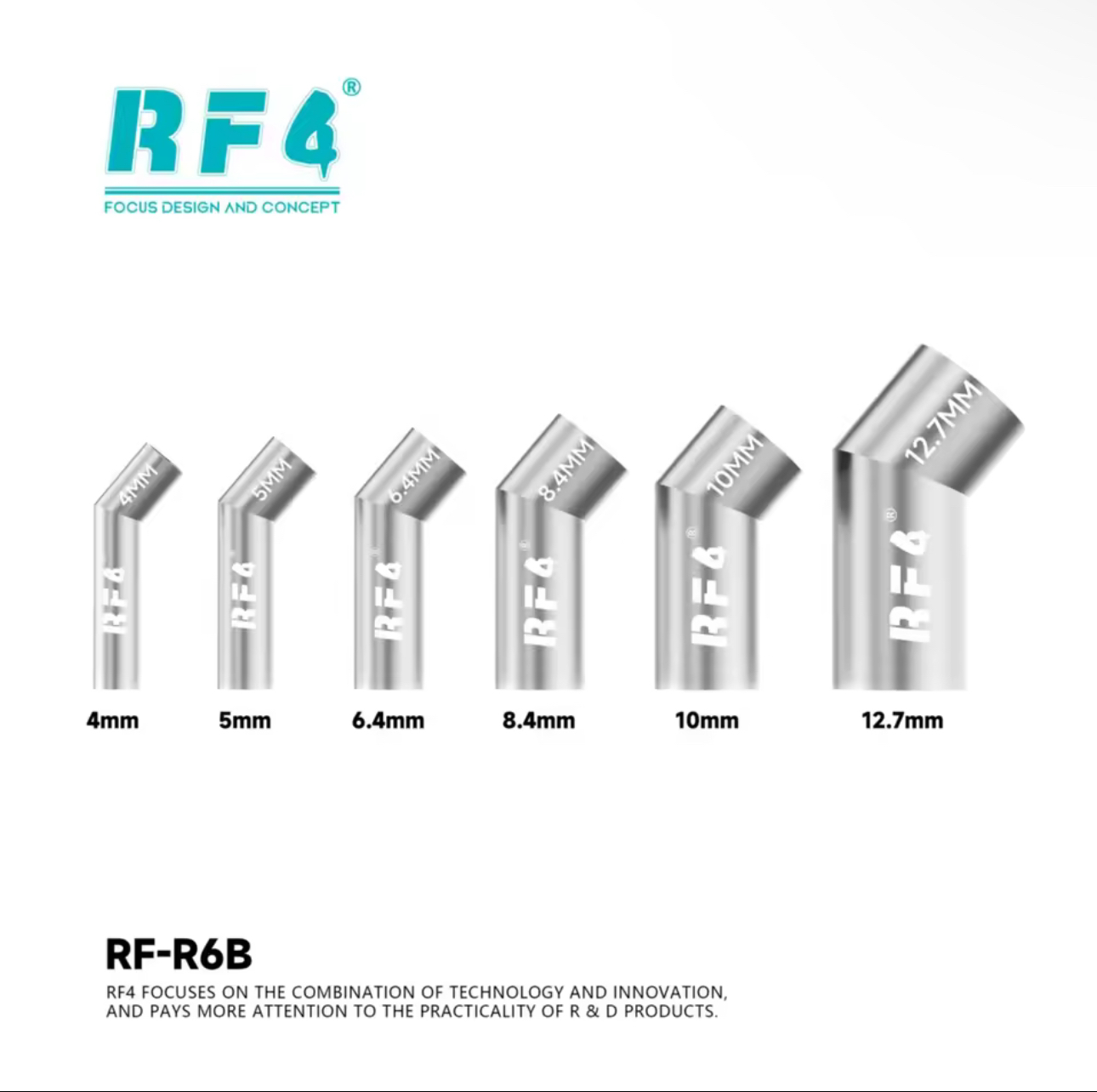 RF4 RF-R6A/B 6 in 1 Diagonal A - Hot Air Rework Station 861Dw recension och pris