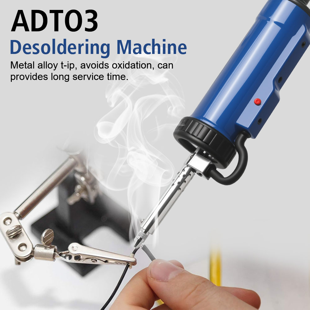 Remove Pump with 3 Suction Noz - Desoldering Pump Electric Vacuum Station recension och pris