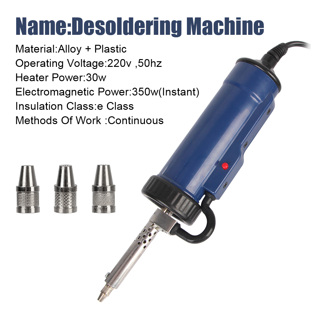 New Desoldering Machine Remove - Desoldering Pump Electric Vacuum Station recension och pris